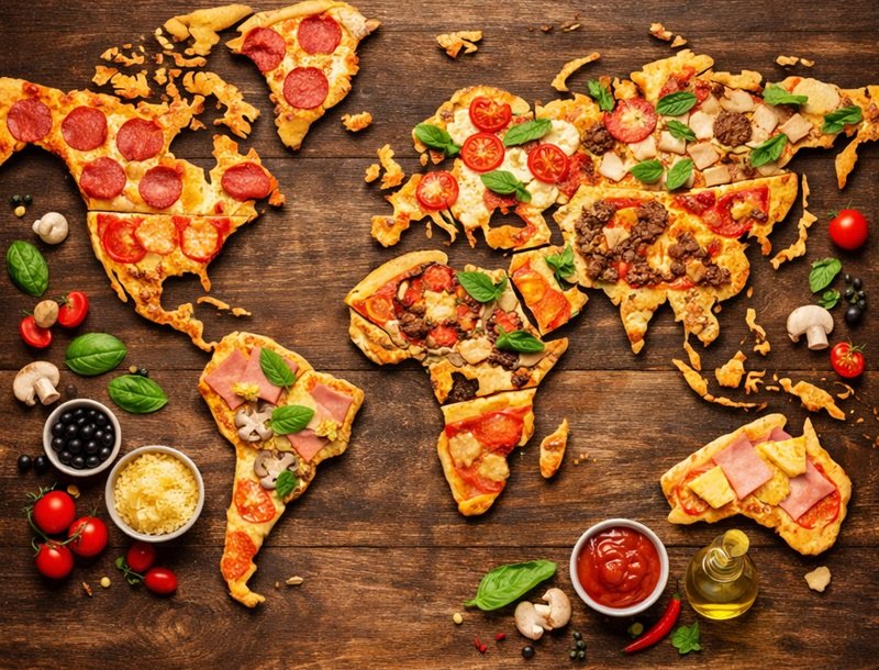 Os países que mais consomem pizza no mundo